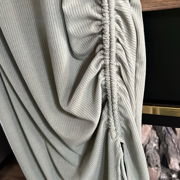Kylie Paige sage green sundress size XL NWT RIBBED KNIT - Picture 6 of 7